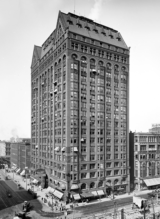 Masonic Temple by Library of Congress, Prints and Photographs Division, Detroit Publishing Company