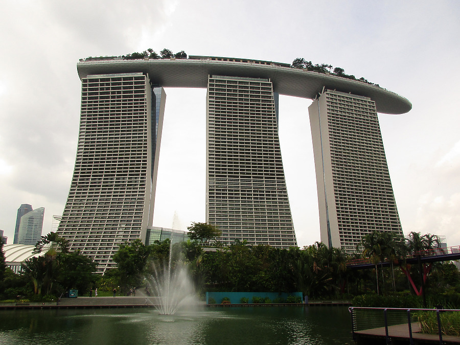 Marina Bay Sands Hotel by Daniel Kieckhefer