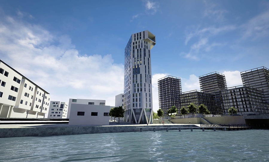 Tour Danube by X-TU Architects