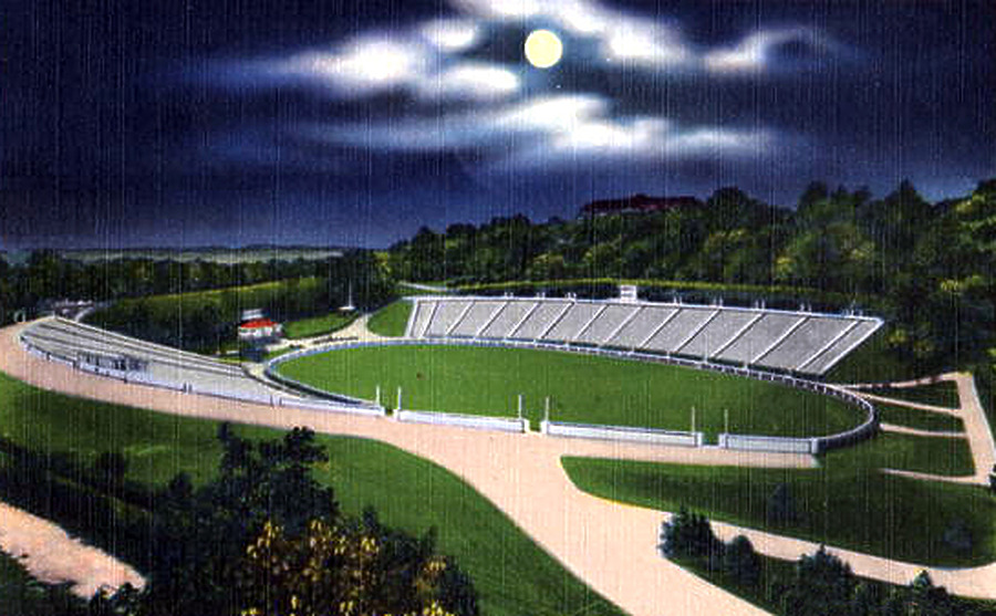 Sanford Stadium by Asheville Post Card Co.