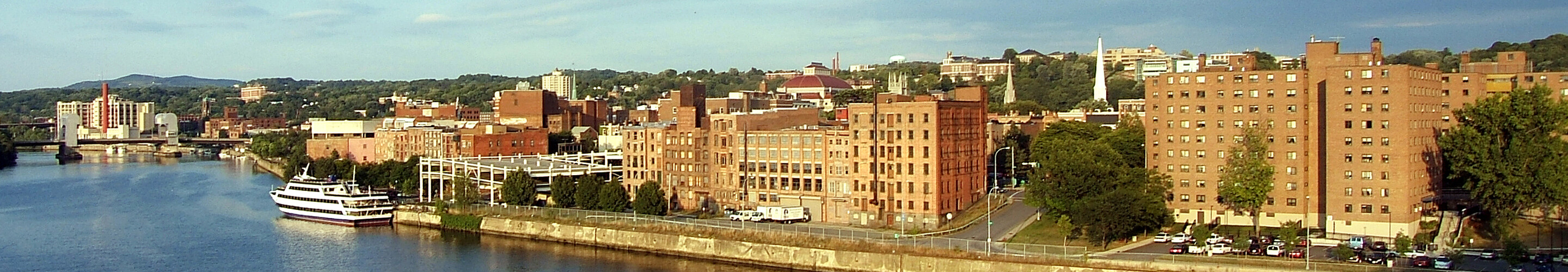 Downtown from the southwest