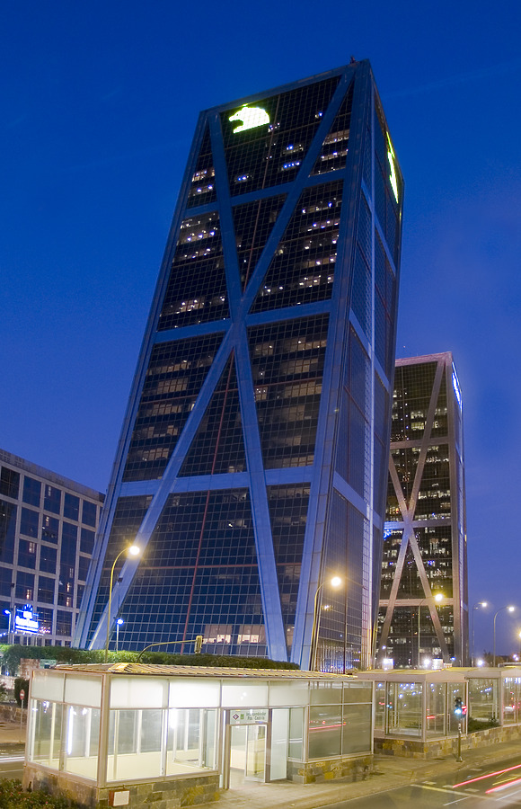 Puerta de Europa I by Cesar Serrano
