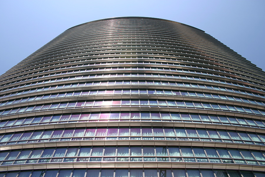 No.1 West India Quay by Tristram Compton