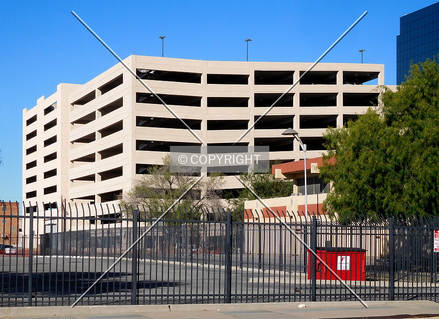 El Paso County Courthouse Parking Garage by Chris Patriarca