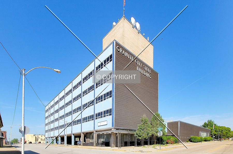 Granite City Steel Building by Ryan Hildebrand