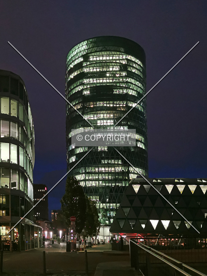 Westhafen Tower by Nephilim