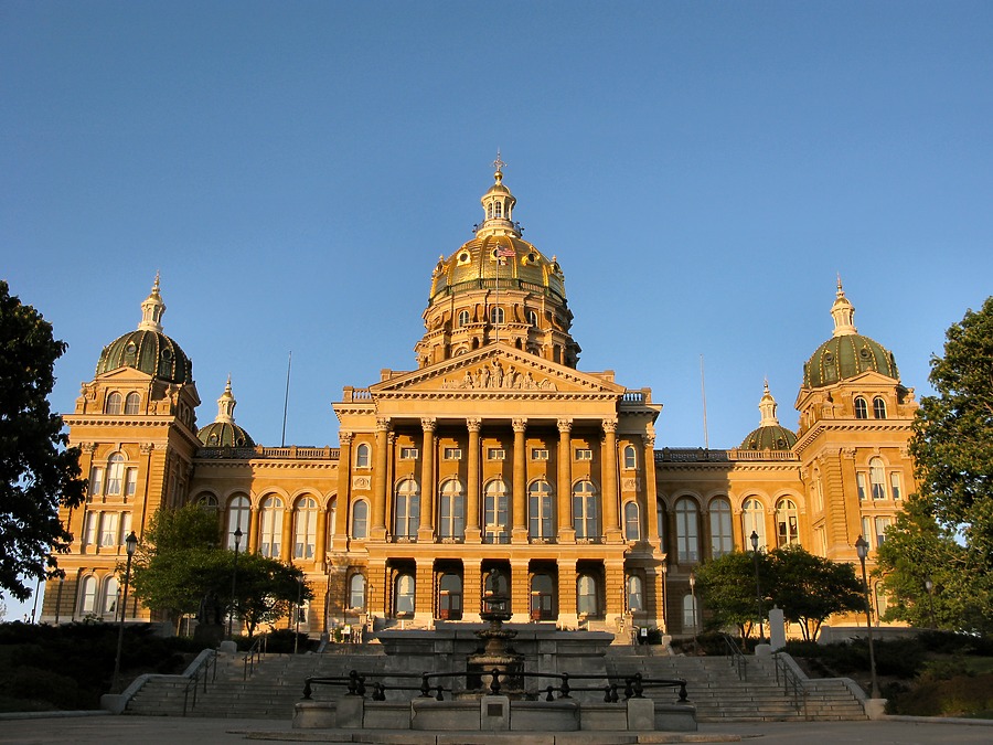 Iowa State Capitol by James Peacock