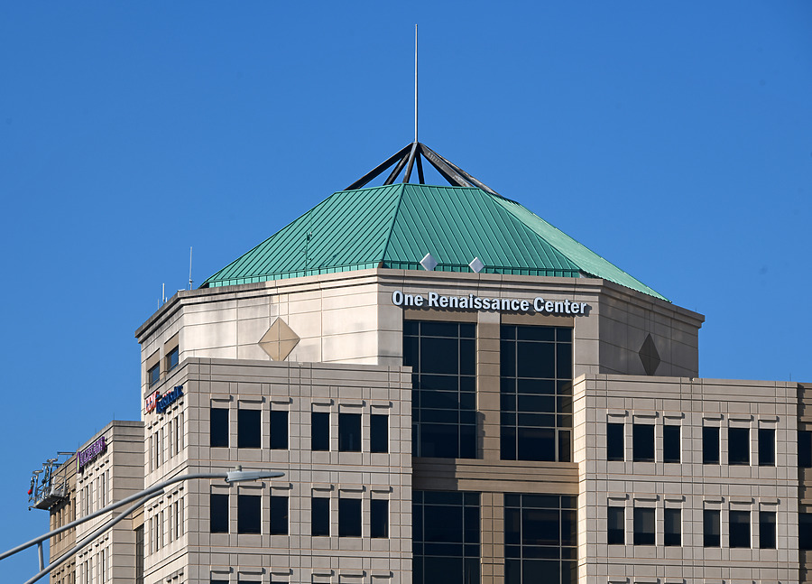 One Renaissance Center by John W. Cahill