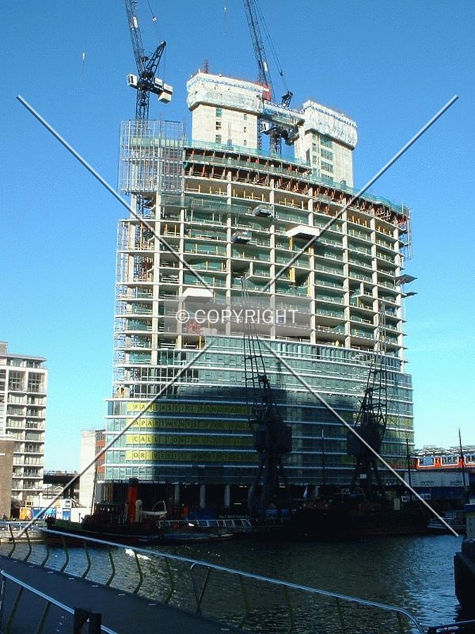 No.1 West India Quay by Mike Stanton