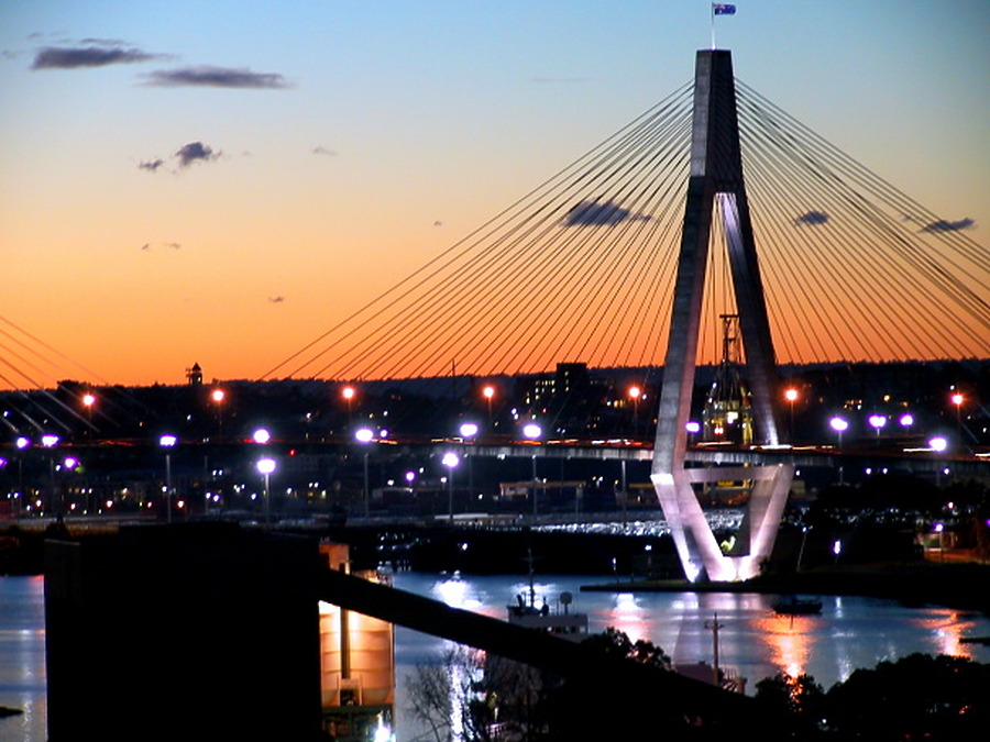 Anzac Bridge by John Bek