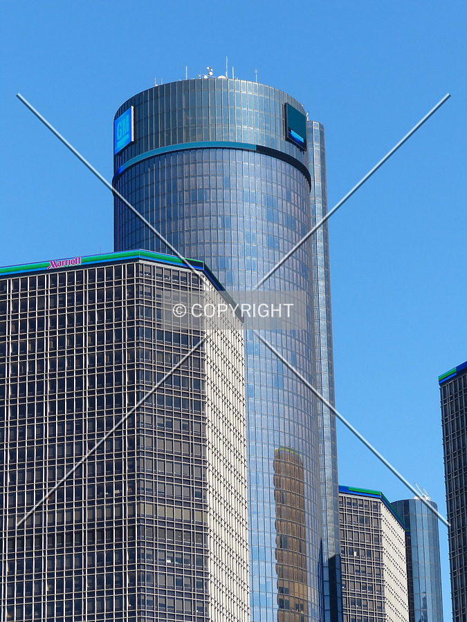 Detroit Marriott at the Renaissance Center by Nate Lindsey