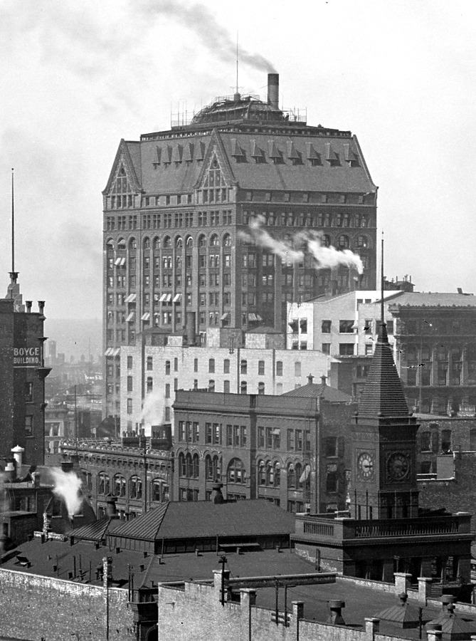 Masonic Temple by Library of Congress, Prints and Photographs Division, Detroit Publishing Company