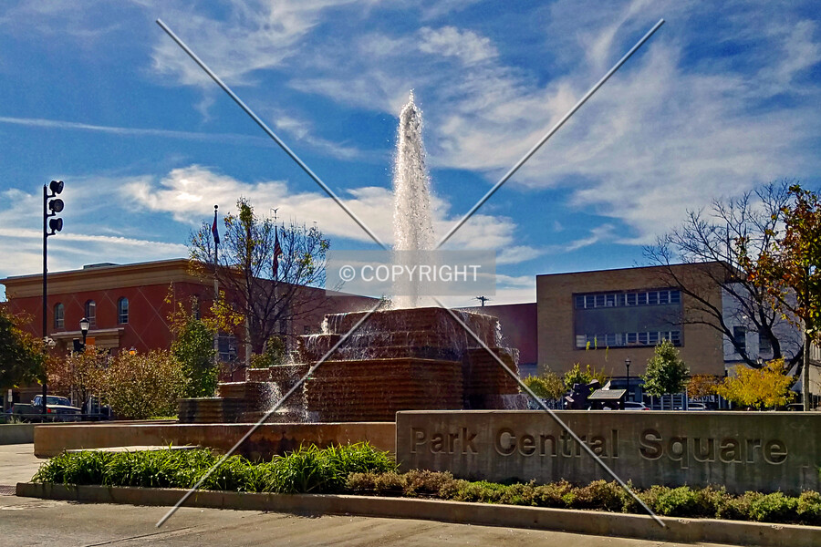 Park Central Square Fountain