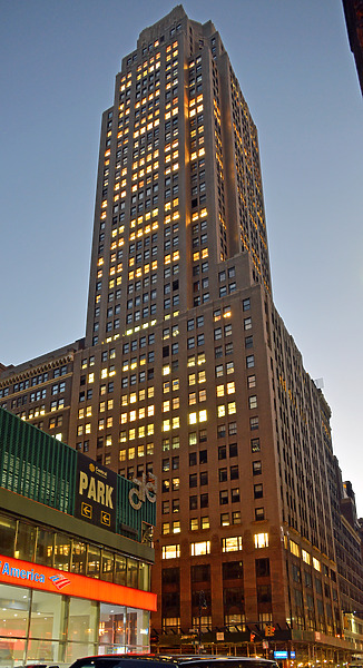 View from the east
