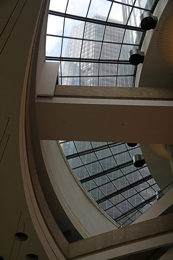 Detroit Marriott at the Renaissance Center by John W. Cahill