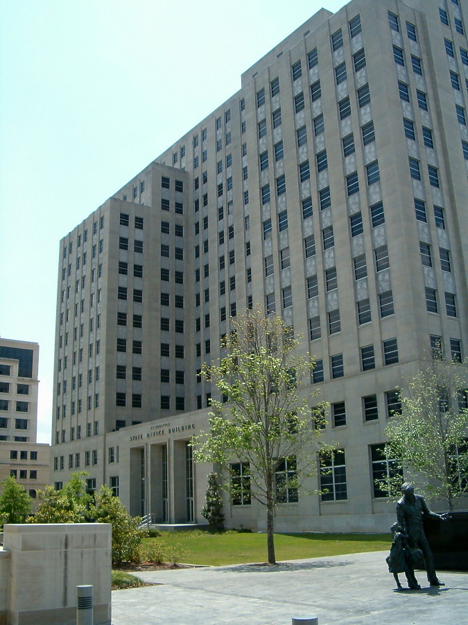 Woolfolk State Office Building by Rodney Gunn