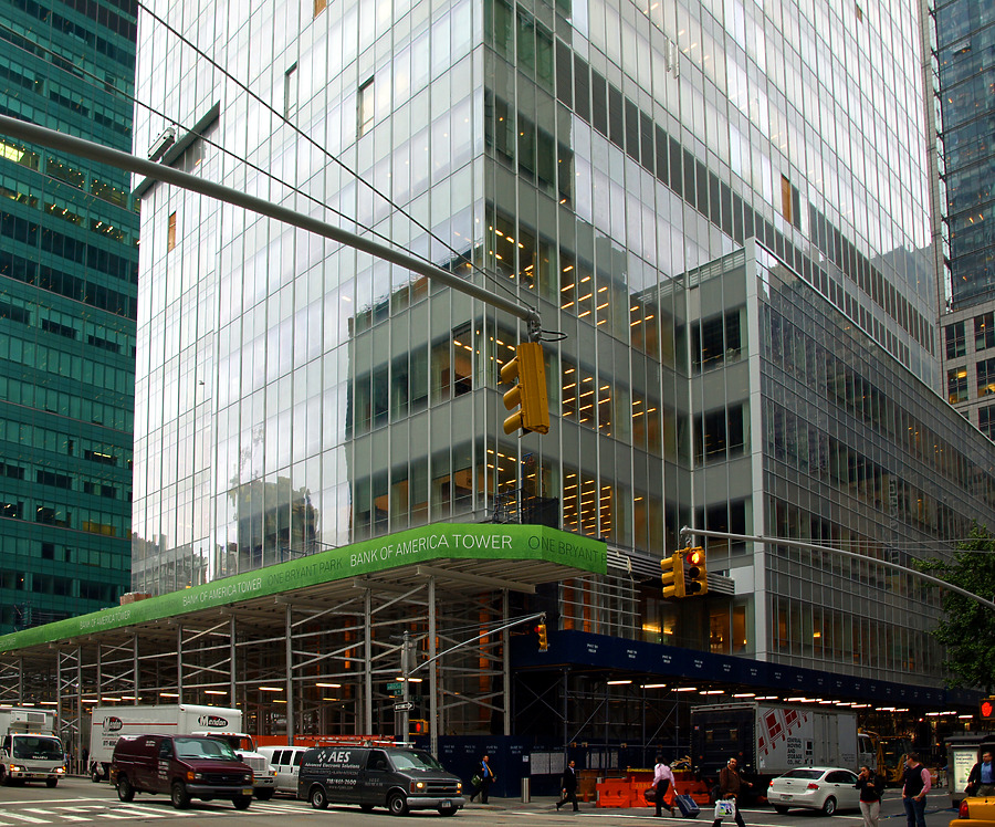 Bank of America Tower by Marshall Gerometta