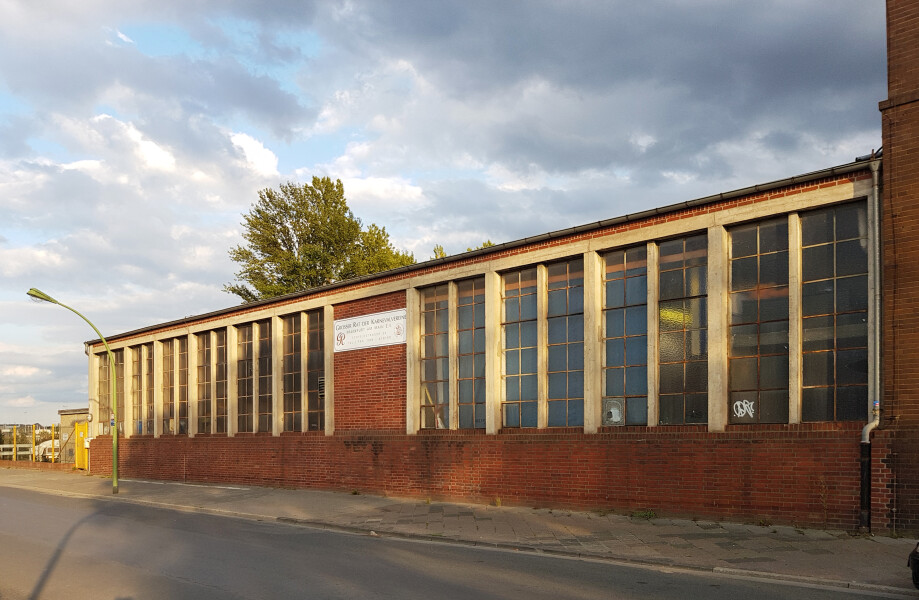 Anbau Backsteingebäude Gaswerk Ost