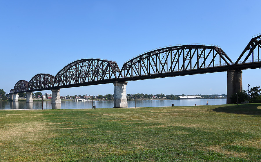 Big Four Bridge by John W. Cahill