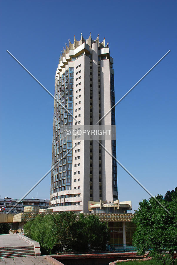 Hotel Kazakhstan by Andrey Dyukarev