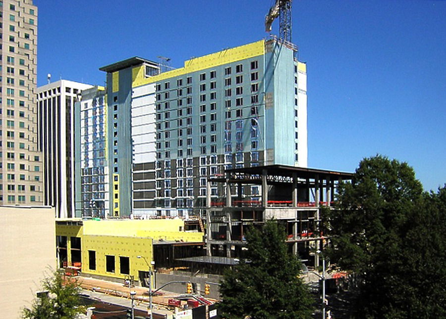 Raleigh Marriott City Center by Ernest Pecounis