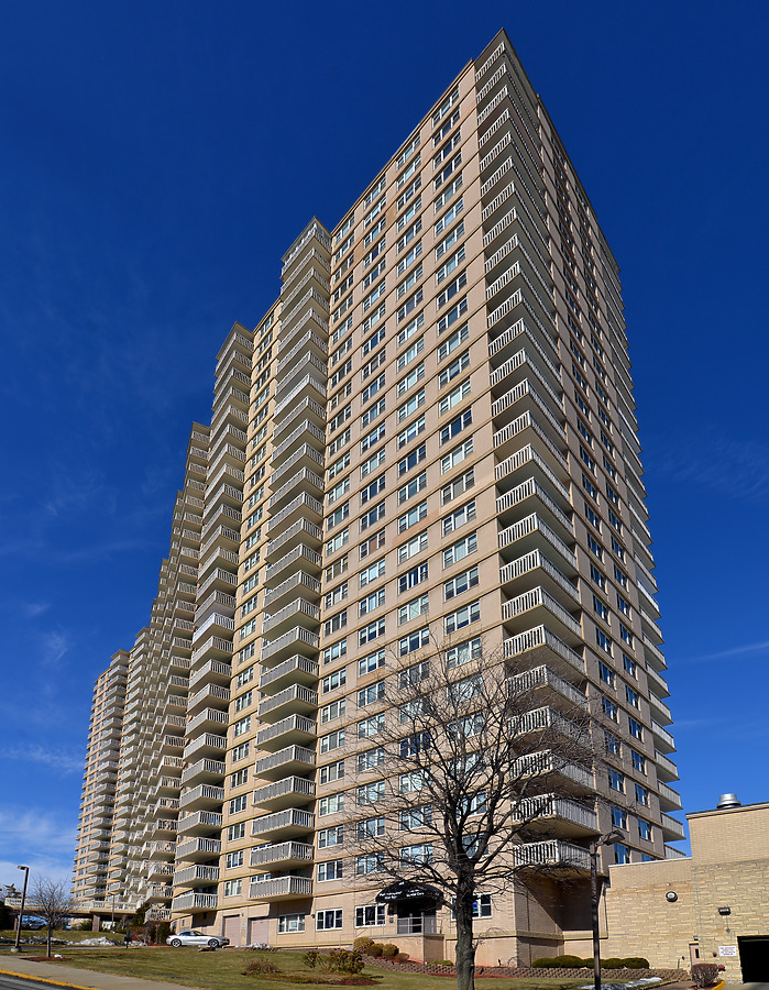 Mediterranean Towers West by John W. Cahill