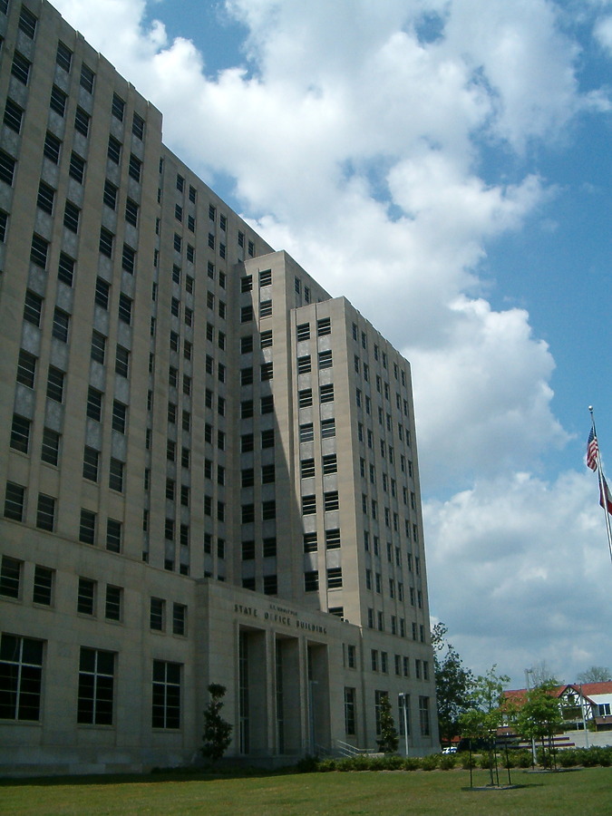 Woolfolk State Office Building by Rodney Gunn