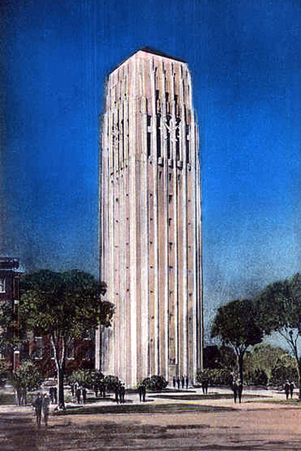 Burton Memorial Tower by The Albertype Co.