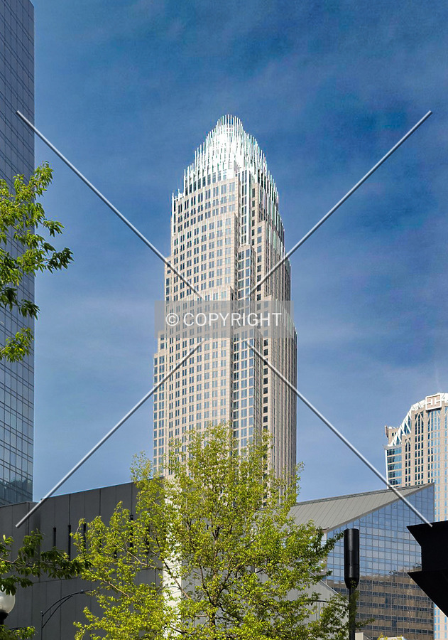 Bank of America Corporate Center by Ryan Hildebrand