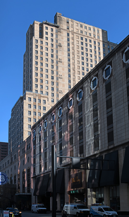 Hilton Cincinnati Netherland Plaza by John W. Cahill