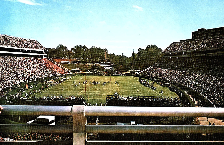 Sanford Stadium by Asheville Post Card Co.