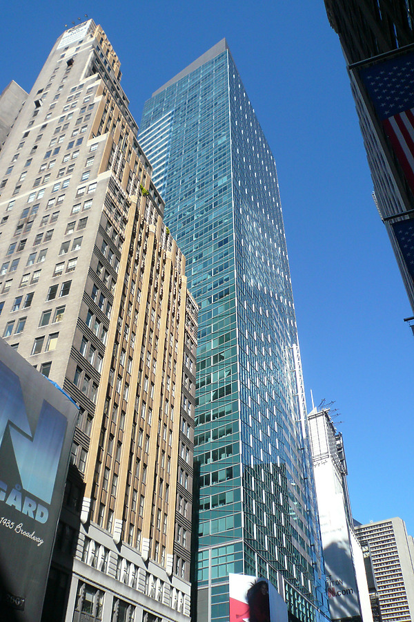 Times Square Tower by Nate Lindsey