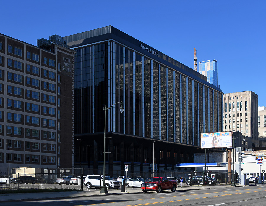 Comerica Bank Building by John W. Cahill