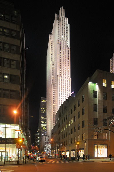 30 Rockefeller Plaza Photo 133 093 369 Stock Image Skydb