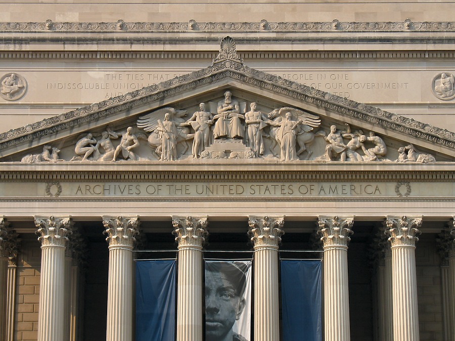 National Archives Building by James Peacock