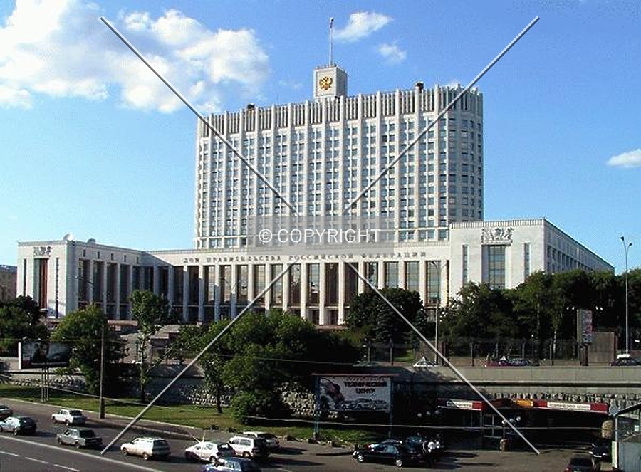 Government of Russia Building by Alexander Ulyanov
