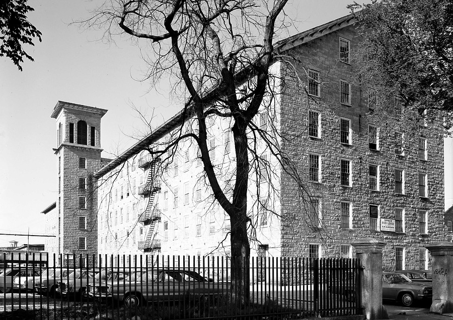 Durfee Mill No. 2 by Library of Congress, HABS, Jack E. Boucher