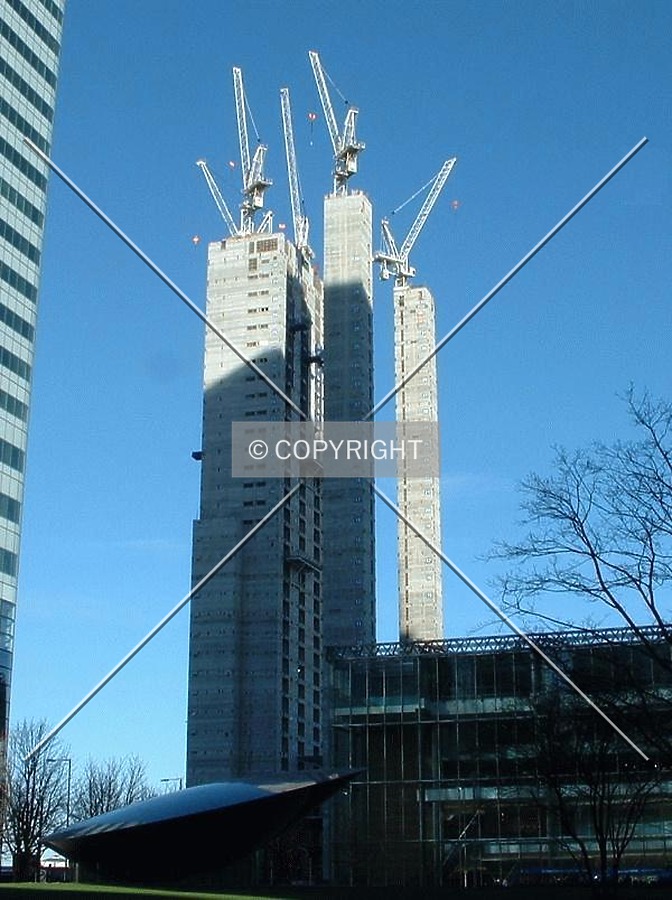 One Churchill Place by Mike Stanton