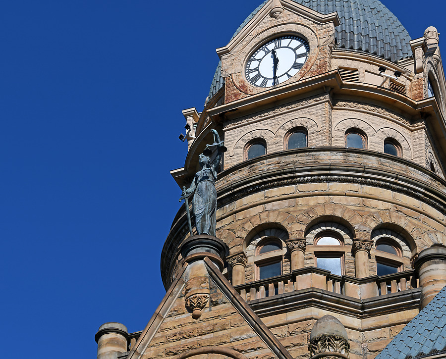 Trumbull County Courthouse by John W. Cahill