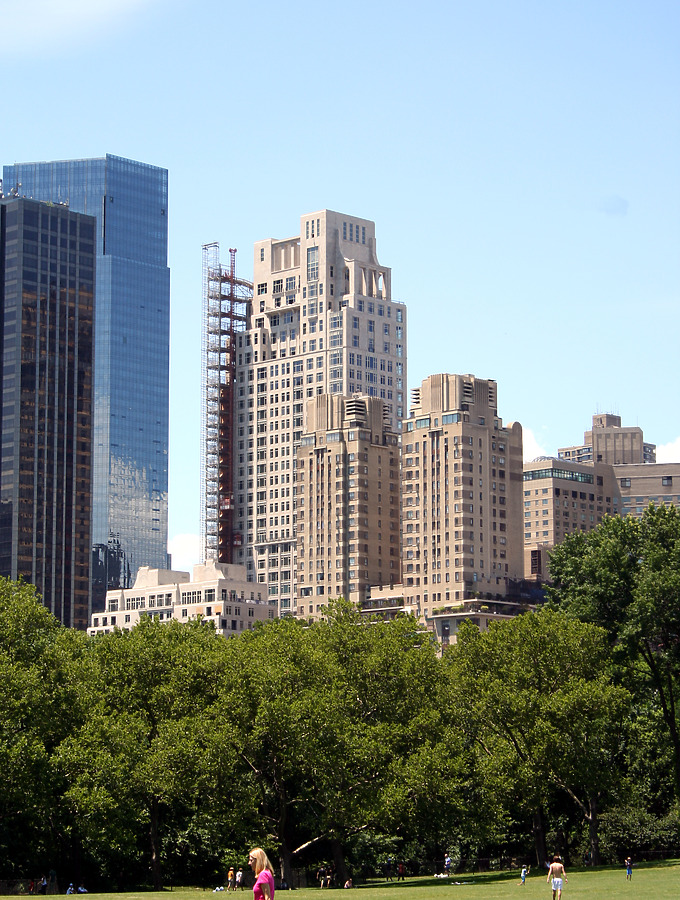 The Tower of 15 Central Park West by Marshall Gerometta