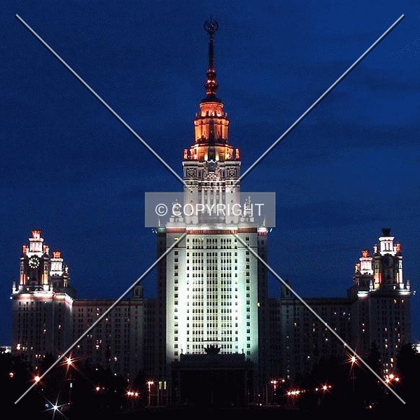 Moscow State University by Alexander Ulyanov