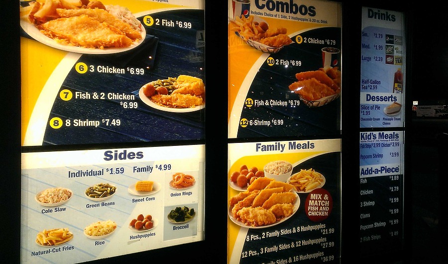 Long John Silver's Restaurant by Ryan Hildebrand