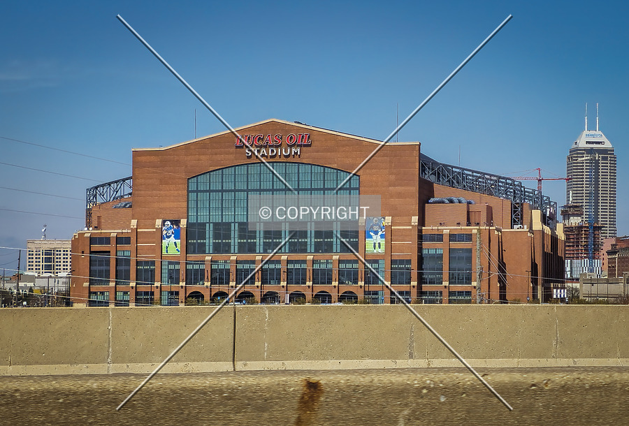 Lucas Oil Stadium by Ryan Hildebrand