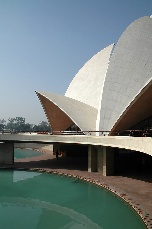 Lotus Temple by John Bek