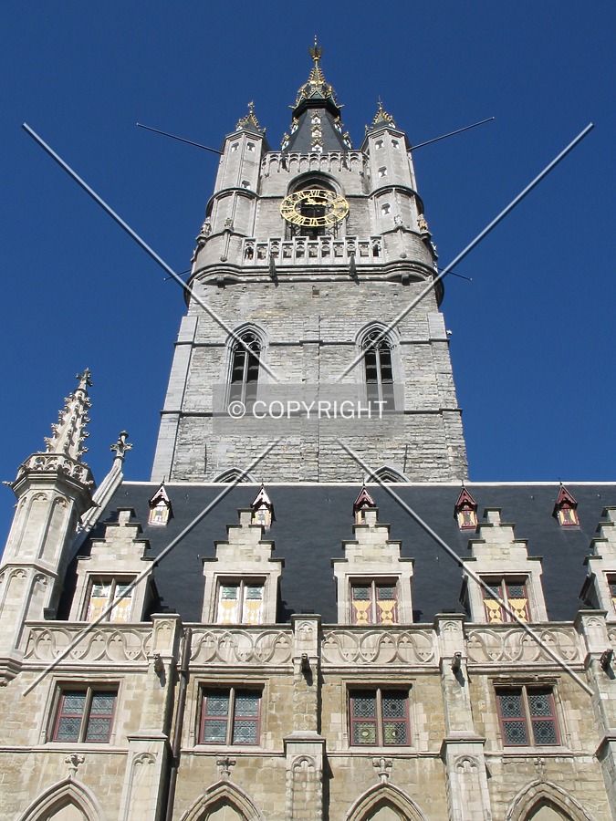 Belfort van Gent by Emmanuel D.