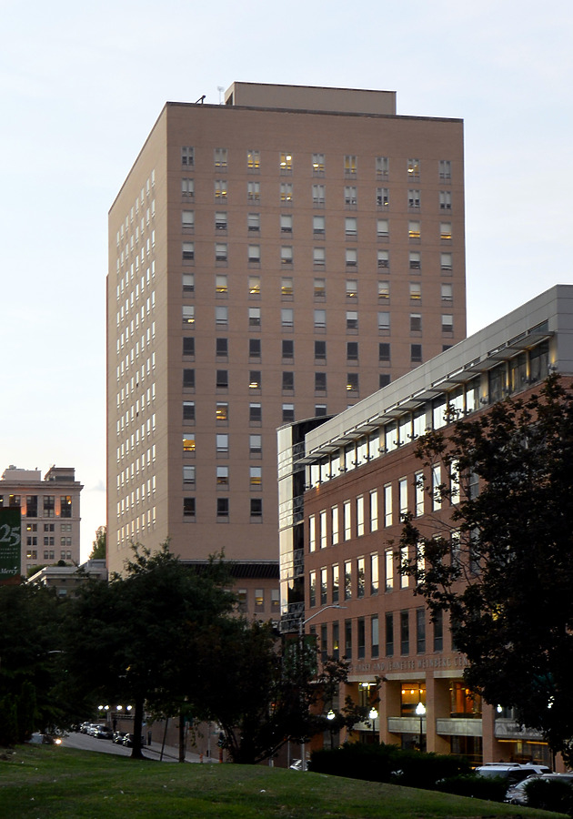 Mercy Medical Center Inpatient Tower by John W. Cahill