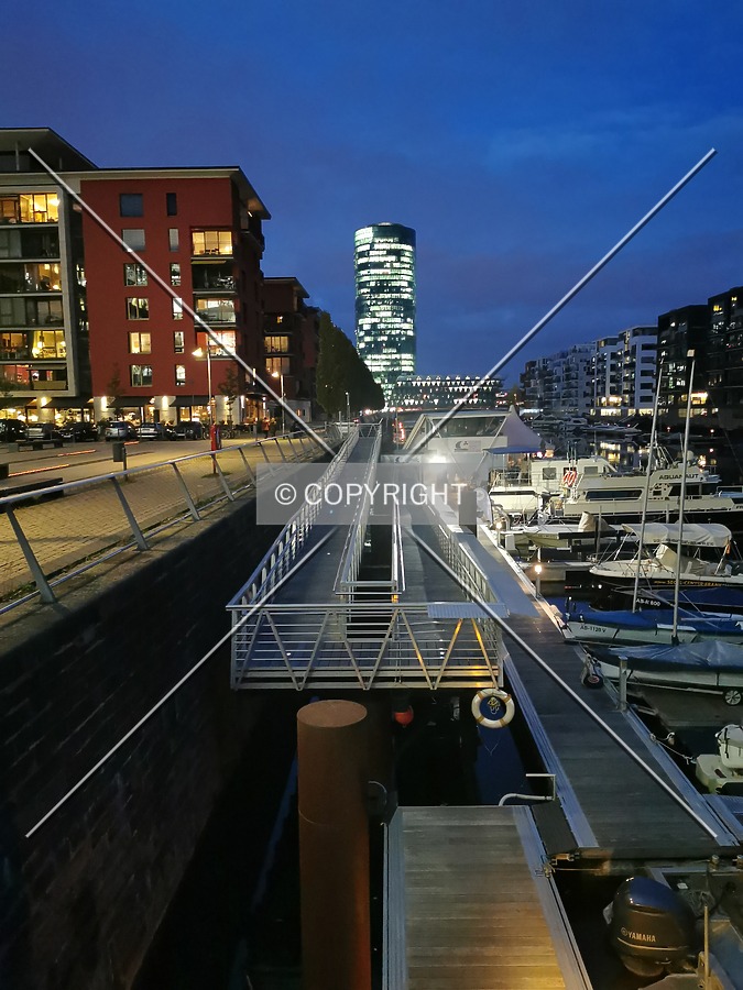 Westhafen Tower by Nephilim