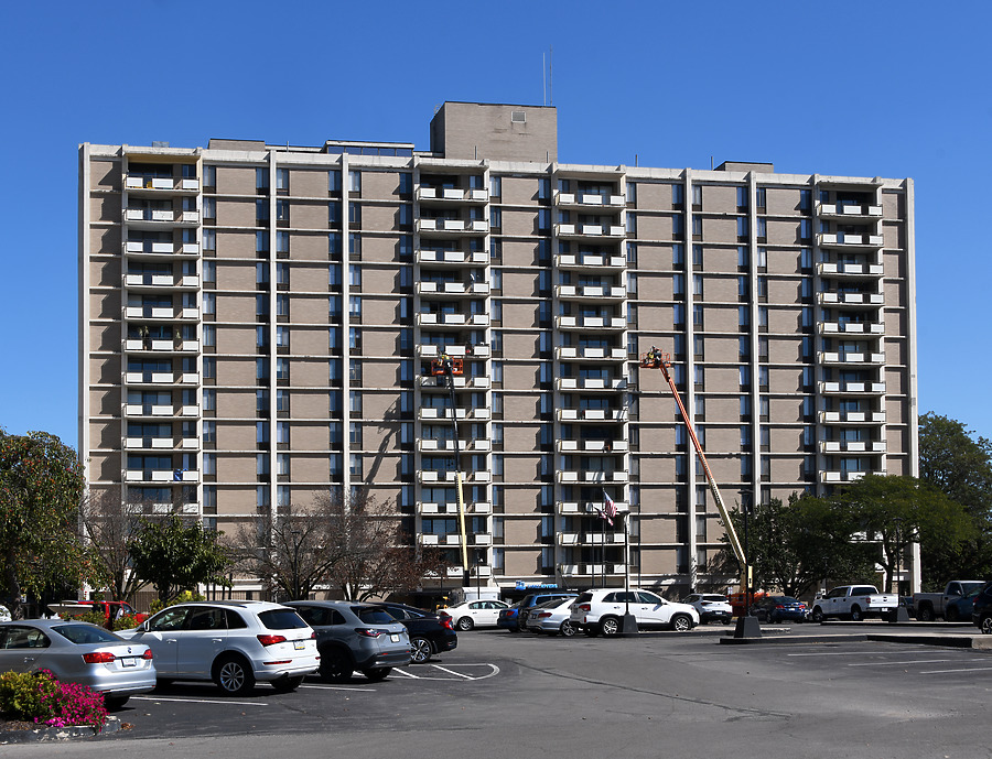 Three Rivers Apartments East by John W. Cahill