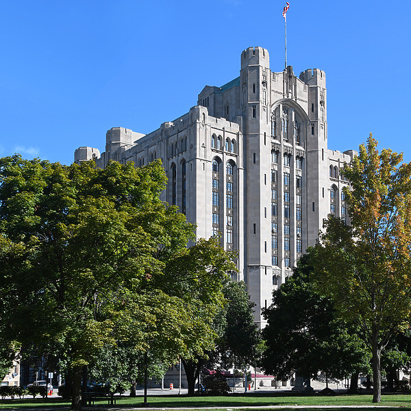 Detroit Masonic Temple by John W. Cahill