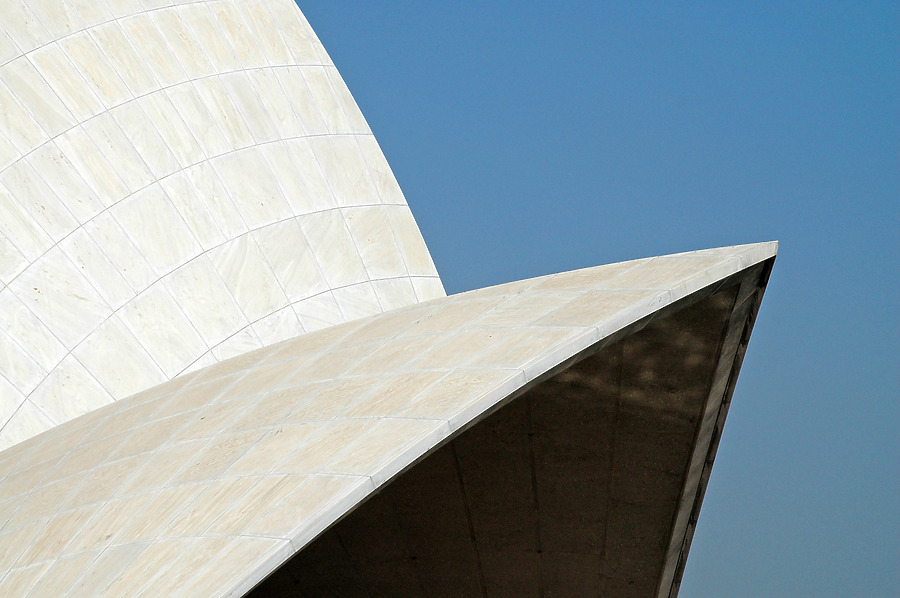 Lotus Temple by John Bek
